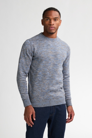 Petrol Industries KNITWEAR RONDE HALS BASIC M 3050 KWR240 5190 Indie Blue