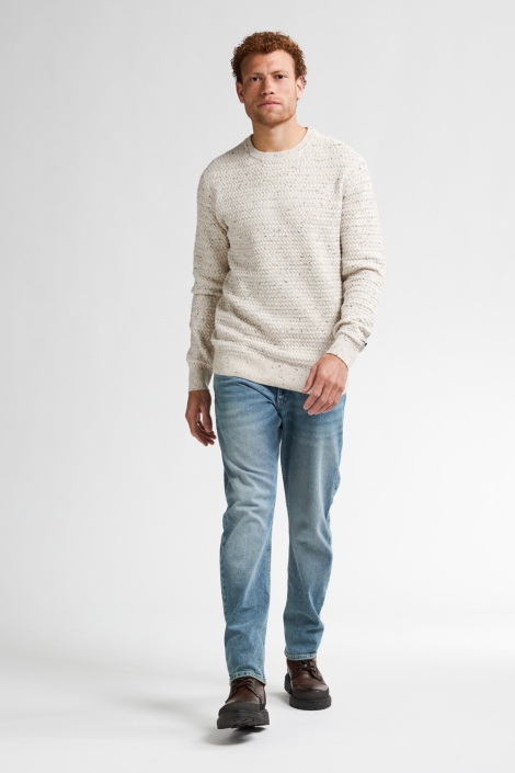 Petrol Industries beige heren trui | Model