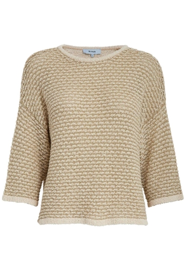 Minus Trui JESIA KNIT PULLOVER MI6681 348 MEDAL GOLD