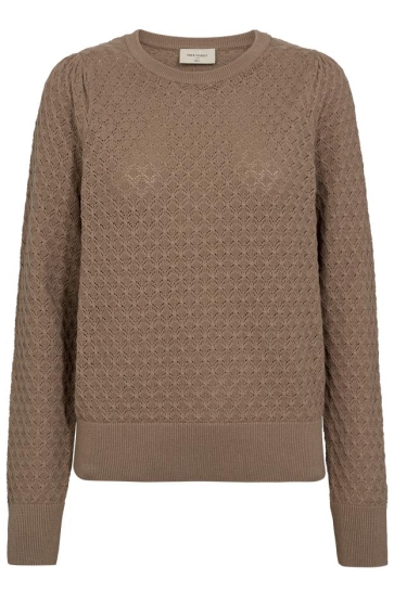 Freequent Trui FQDODO PULLOVER 205425 SILVER MINK