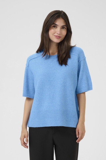 Culture Trui CUCALAY SS PULLOVER 50112032 1841481 VICTORIA BLUE MELANGE