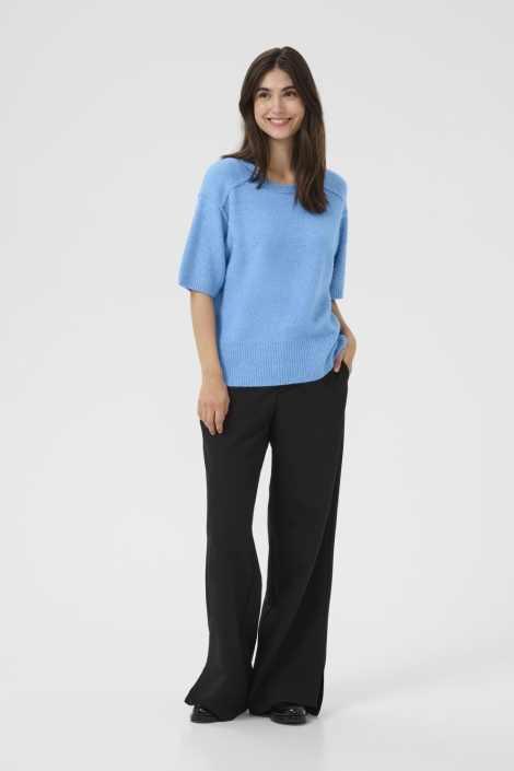 Culture blauwe dames trui | Model