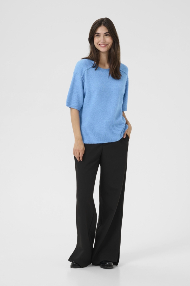 Culture blauwe dames trui | Model