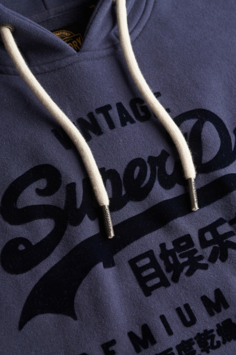 Superdry blauwe heren sweater | Unique Selling Point
