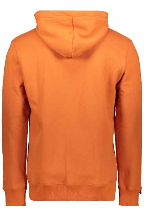 Superdry oranje heren sweater | Achteraanzicht