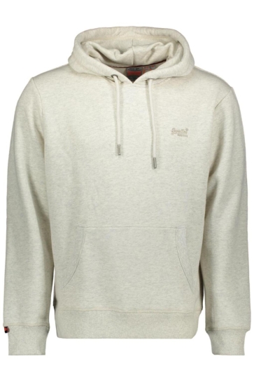 Superdry Trui ESSENTIAL LOGO HOODIE HB M2014404A STRAW GREY MARL