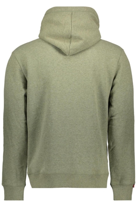 Superdry groene heren sweater | Achteraanzicht