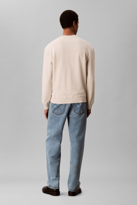 Calvin Klein beige heren sweater | Model