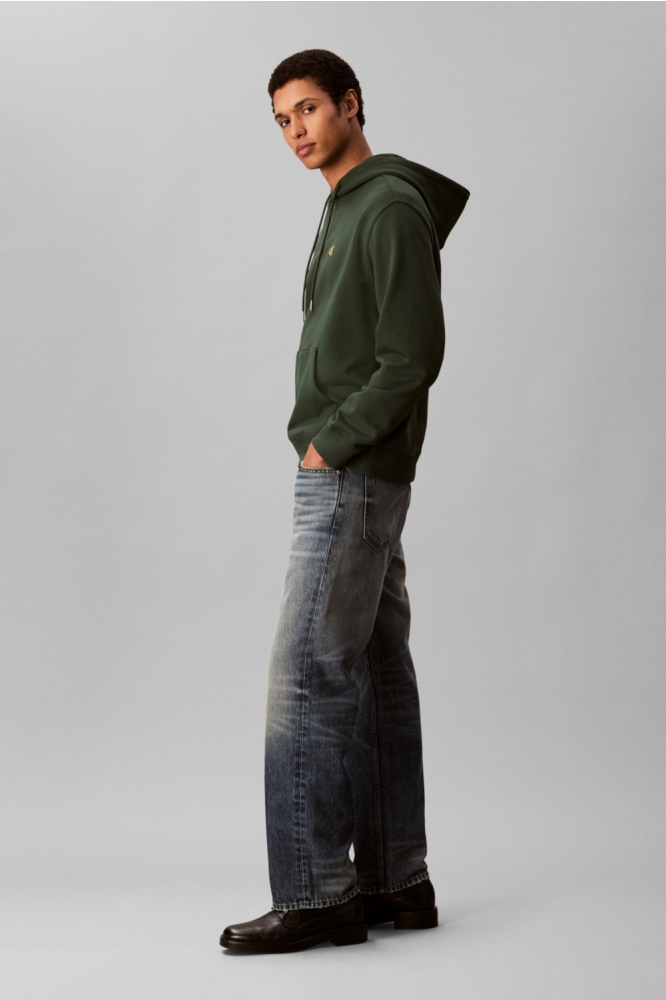 Calvin Klein groene heren sweater | Model