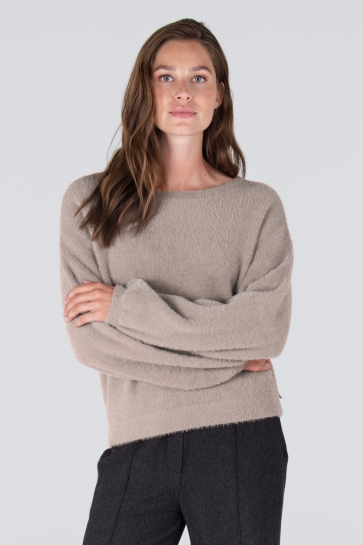 Juffrouw Jansen Trui CAILY W25 TRUI P 150 000249 KHAKI