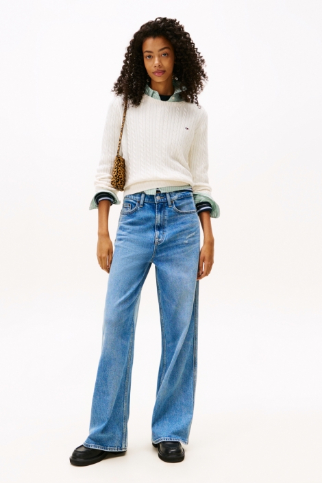 Tommy Jeans witte dames trui | Model
