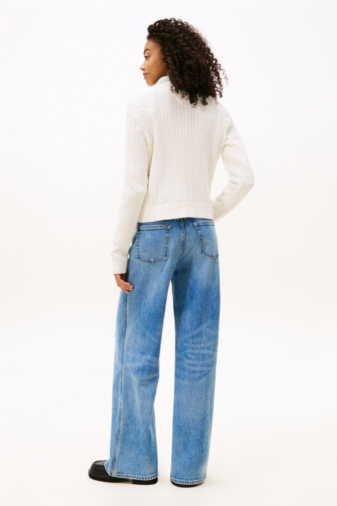 Tommy Jeans witte dames trui | Model