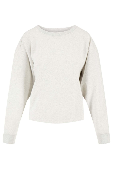 Zusss grijze dames sweater | Vooraanzicht