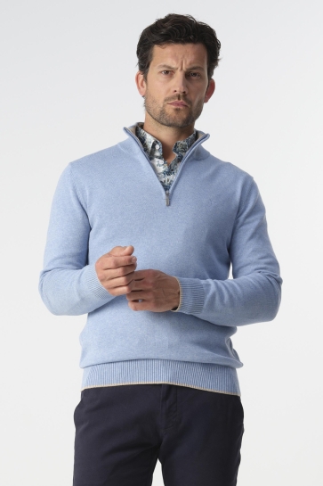 Campbell Trui SYDNEY SCHIPPERSTRUI 099134 002 3108 LIGHT BLUE MELANGE