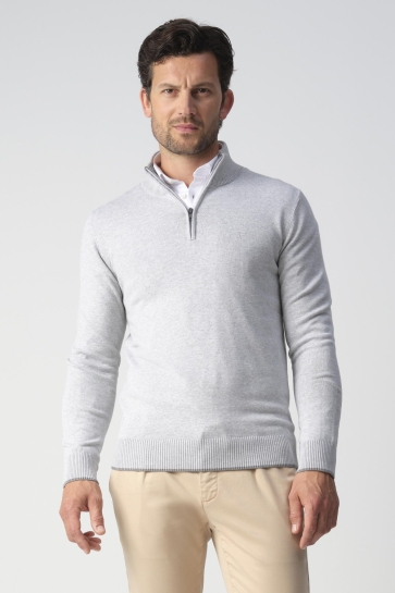 Campbell Trui SYDNEY SCHIPPERSTRUI 099134 011 2108 LIGHT GREY MELANGE