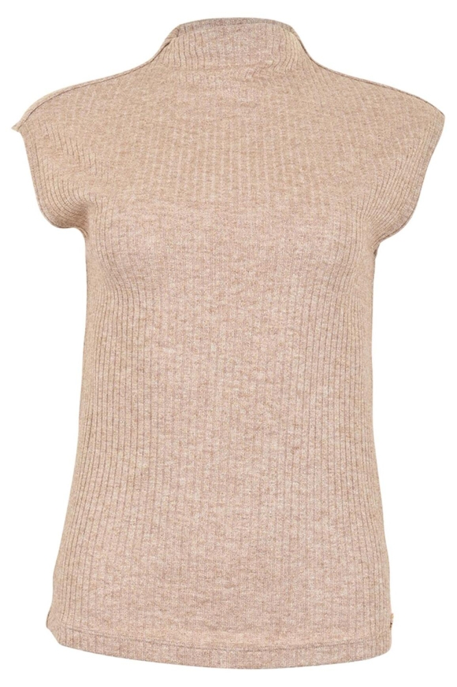 Maicazz beige dames trui | Vooraanzicht