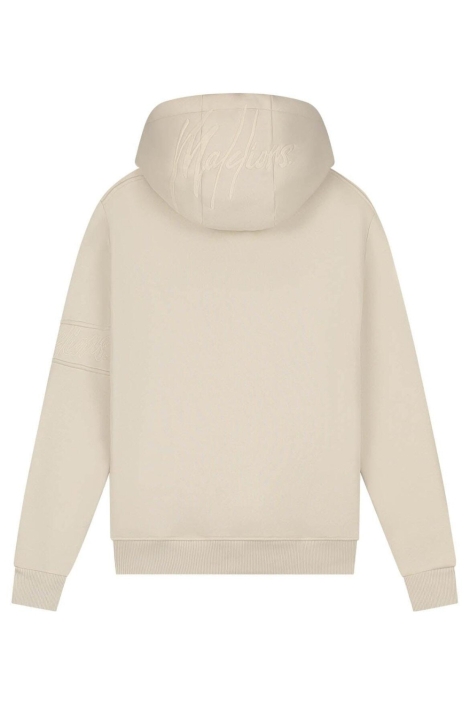 Malelions beige dames sweater | Achteraanzicht