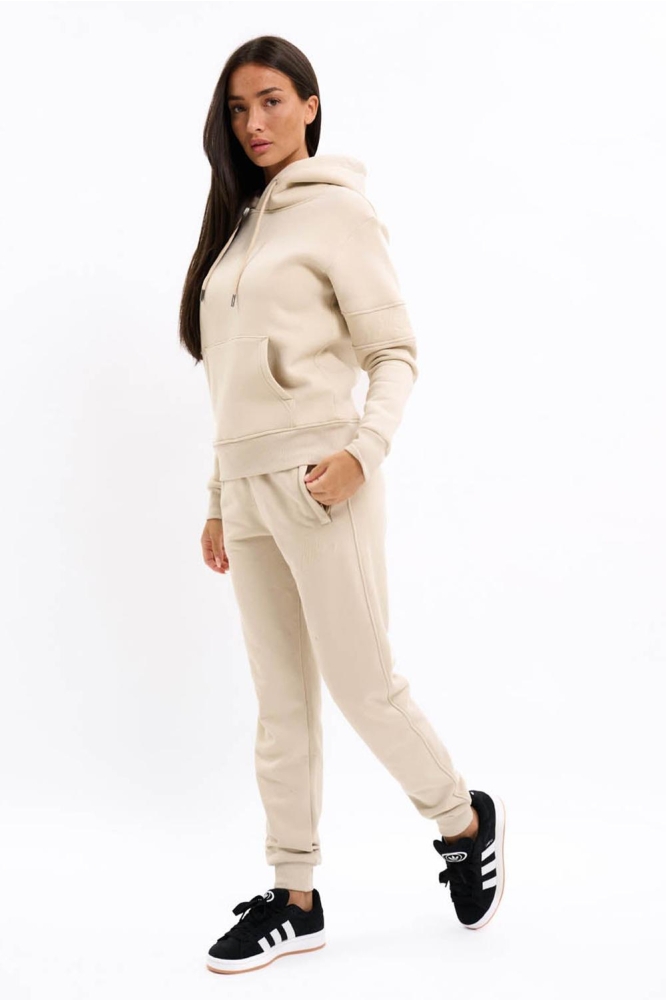Malelions beige dames sweater | Model