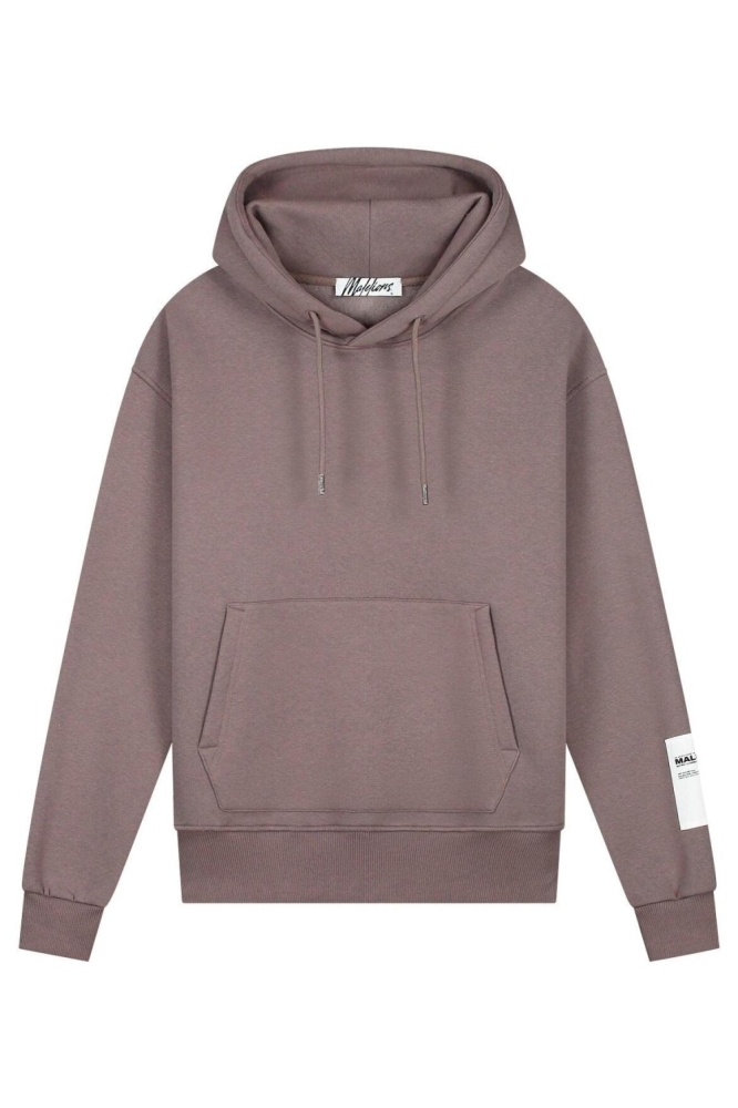 Malelions bruine dames sweater | Achteraanzicht