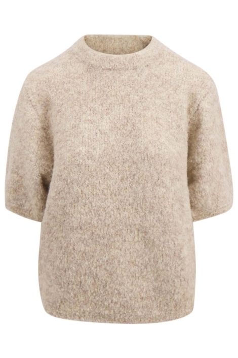 Zusss beige dames trui | Vooraanzicht