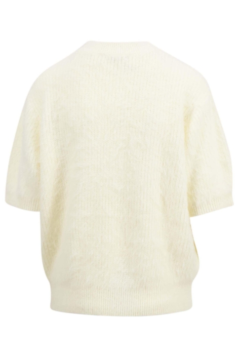 Zusss beige dames trui | Achteraanzicht