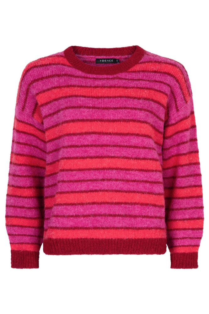 Ydence roze dames trui | Vooraanzicht