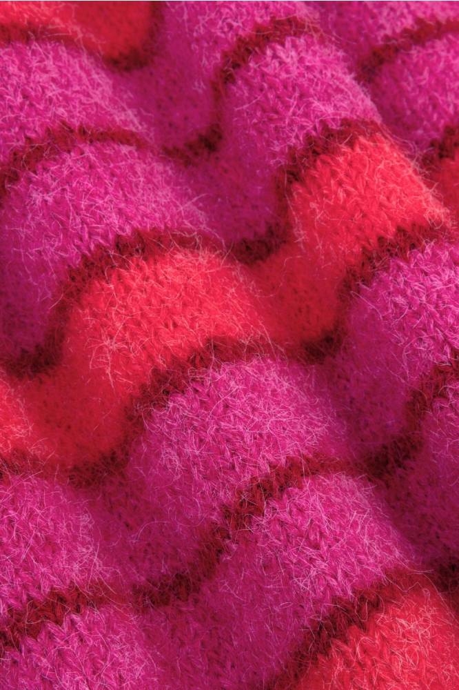 Ydence roze dames trui | Kleurstaal