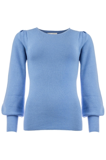 I-coni-K Trui BANU FINE KNIT 25W P450 02 366 JEANS BLUE