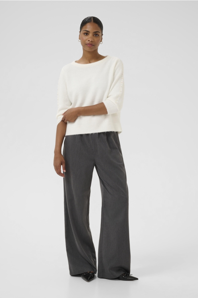 Kaffe witte dames trui | Model