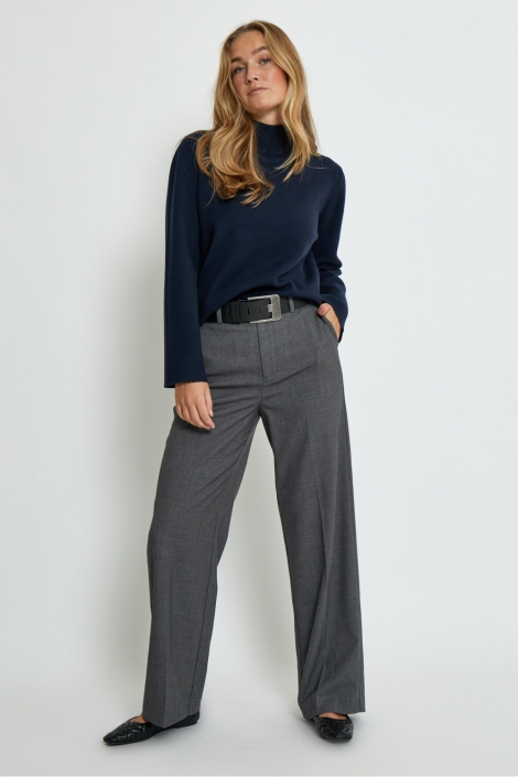 Minus blauwe dames trui | Model