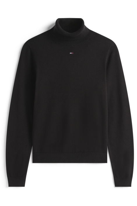 Tommy Jeans zwarte dames trui | Vooraanzicht