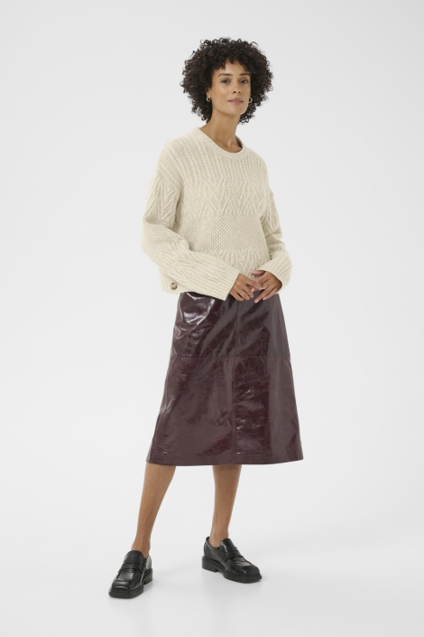 Part Two beige dames trui | Model
