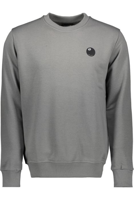 Ballin grijze heren sweater | Vooraanzicht