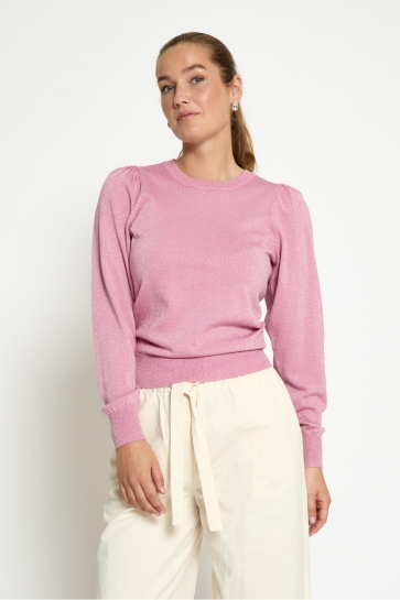Peppercorn REMI ROUND NECK PC7515 4630MET MOONLITE PINK MET