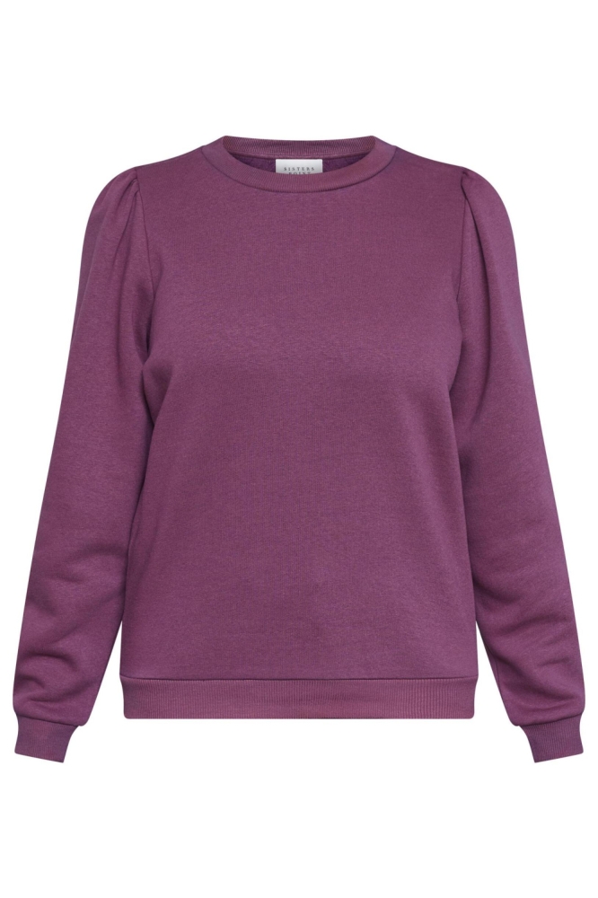 SisterS point bordeaux dames sweater | Vooraanzicht