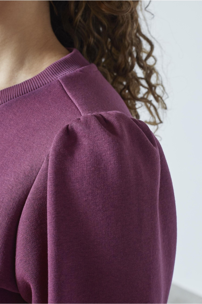 SisterS point bordeaux dames sweater | Close up