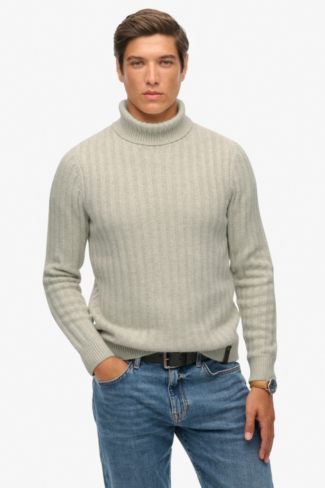 Superdry beige heren trui | 