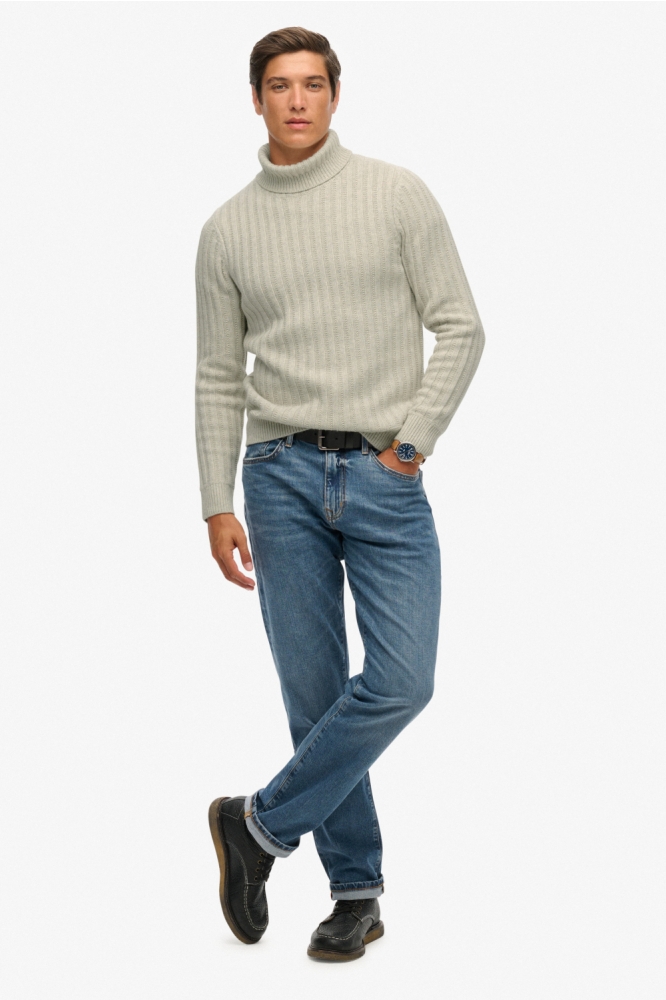Superdry beige heren trui | 