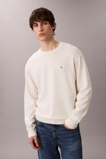 Calvin Klein Trui LS COTTON RELAXED CREWNECK LV04RC309G YAS TOFU