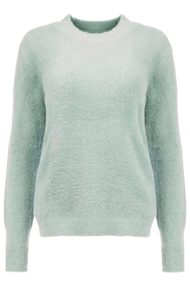 NED blauwe dames trui | Vooraanzicht