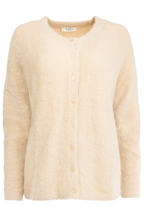 NED ecru dames vest | Vooraanzicht