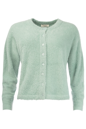 NED FRINO LS RMJ FURRY KNIT 25W1 U172 06 3002 cameo blue