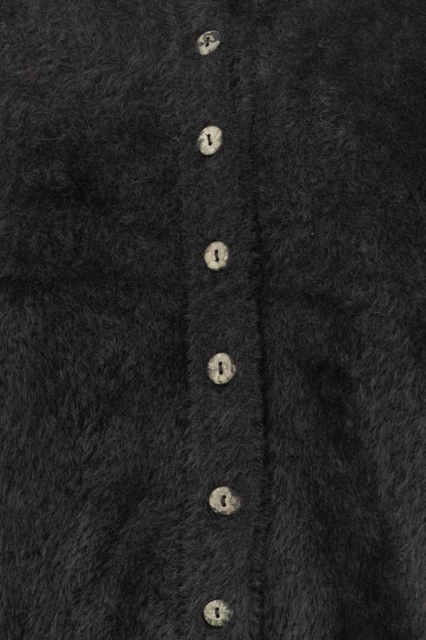 NED zwarte dames vest | Kleurstaal