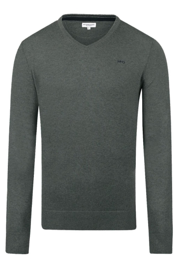 McGregor V NECK SWEATER MM999 1201 01 5108 WINTER SAGE