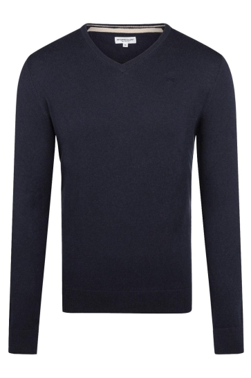 McGregor V NECK SWEATER MM999 1201 01 2100 NAVY