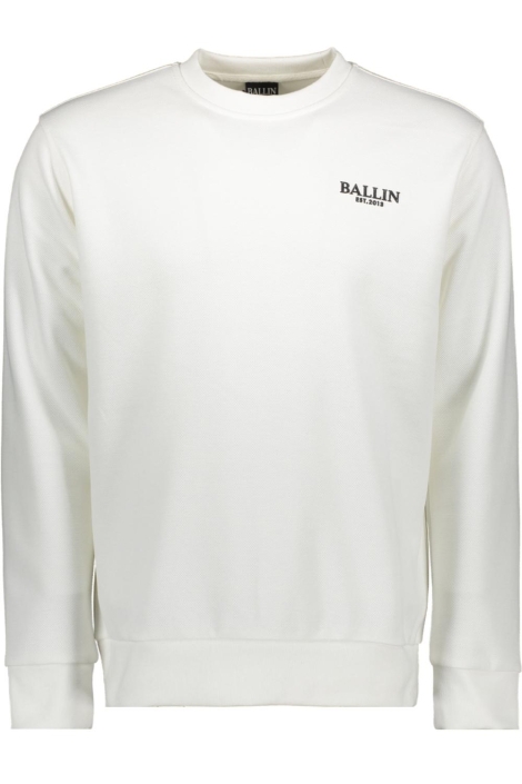 Ballin witte dames sweater | Vooraanzicht