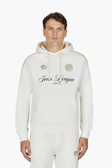 Cruyff ICON LEAGUE HOODIE CA253013 162 CREAM/GOLD