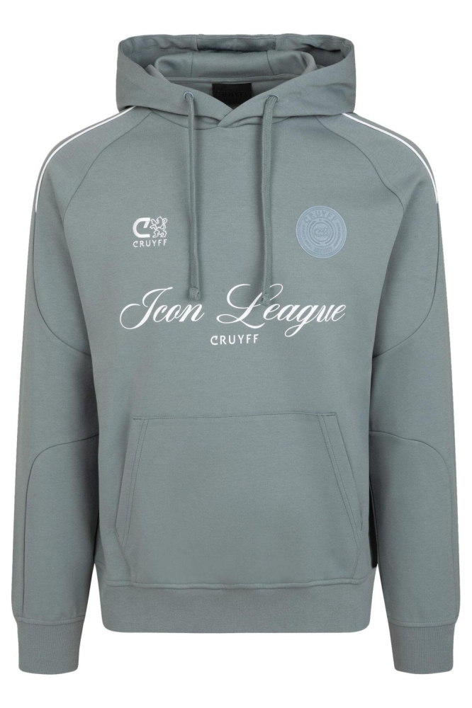 Cruyff grijze heren sweater | Vooraanzicht