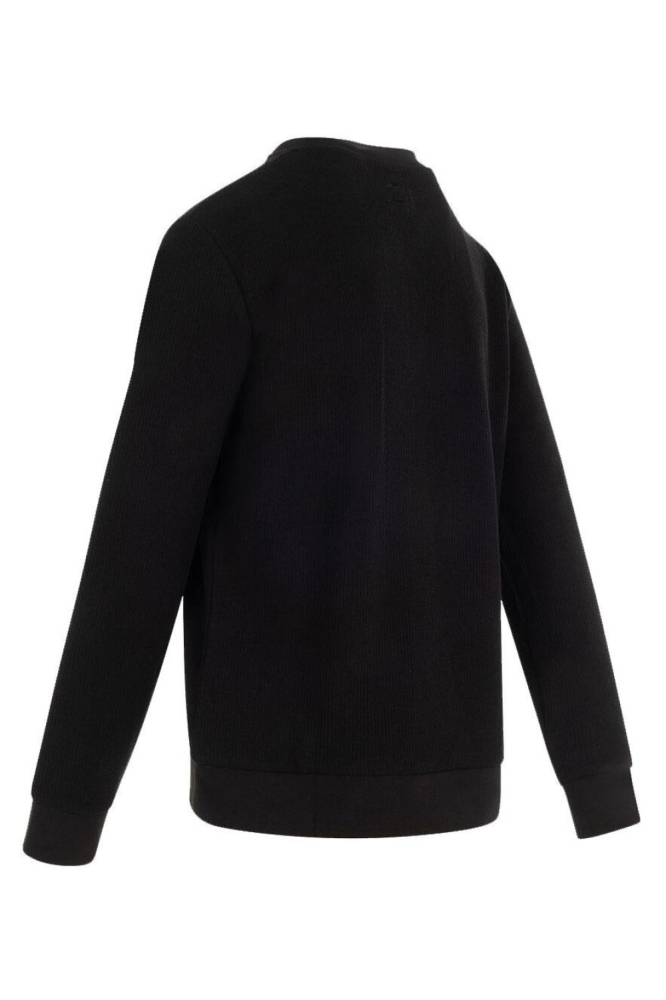 Cruyff zwarte heren trui | Model achteraanzicht