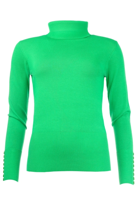 NED groene dames trui | Vooraanzicht